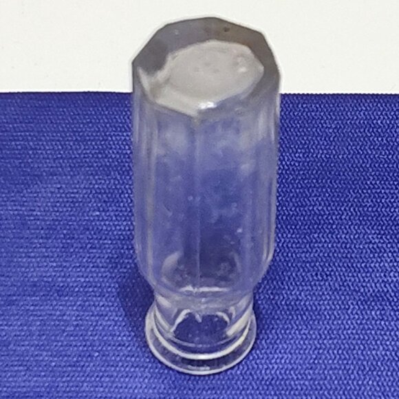 Owens Apothecary Medicine Eight-Sided Bottle Clear Circa 1900s Antique Vintage - Picture 4 of 7